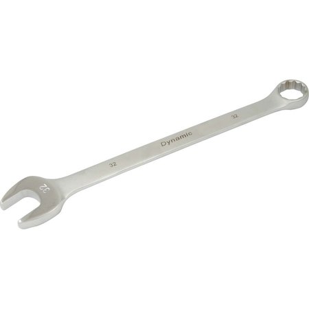 DYNAMIC Tools 32mm 12 Point Combination Wrench, Contractor Series, Satin D074432